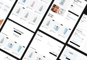 Glow Cosmetic Brand Pages Overview