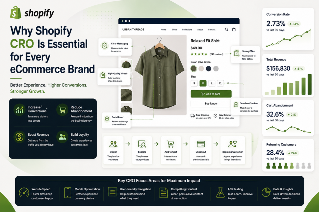 Shopify CRO Is Essential for eCommerce Brands