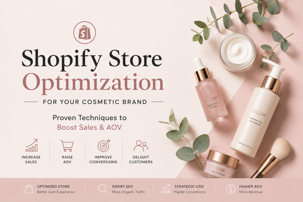 Shopify Store Optimization for Your Cosmetic Brand_Cover.